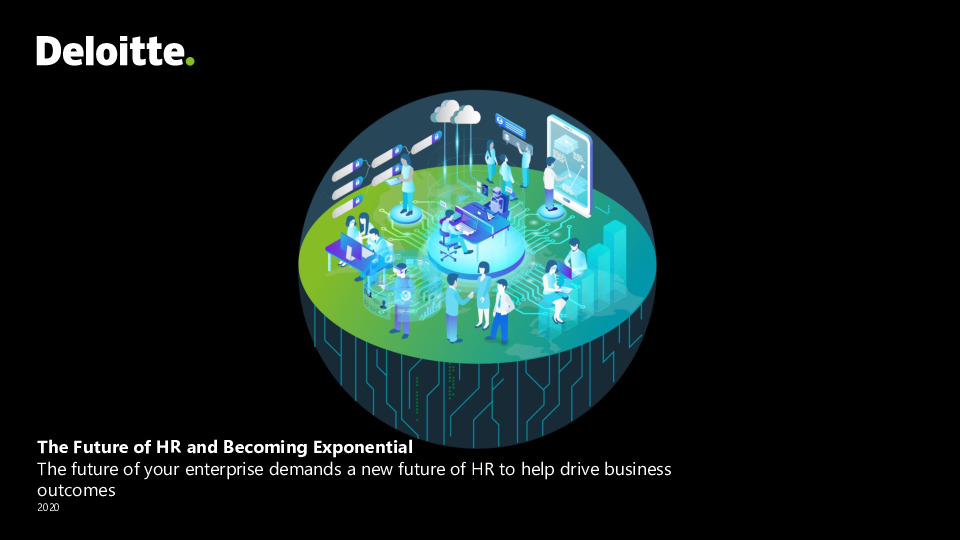 Deloitte Presentation Slides - The Future of HR and Going Exponential thumbnail